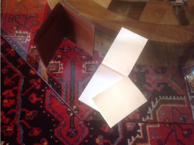Louis Vuitton Geldbörse, Brieftasche, Fall Braun - Ansicht 7