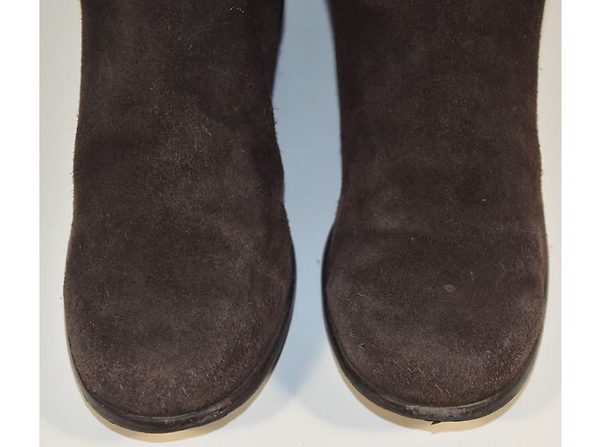 Autre Marque Botas ANDRE Gamuza Marrón Talla 36 Castaño - vista 4