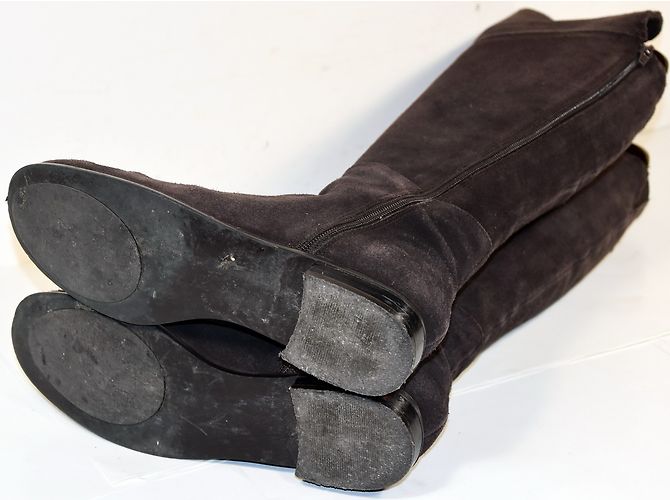 Autre Marque Botas ANDRE Gamuza Marrón Talla 36 Castaño - vista 7