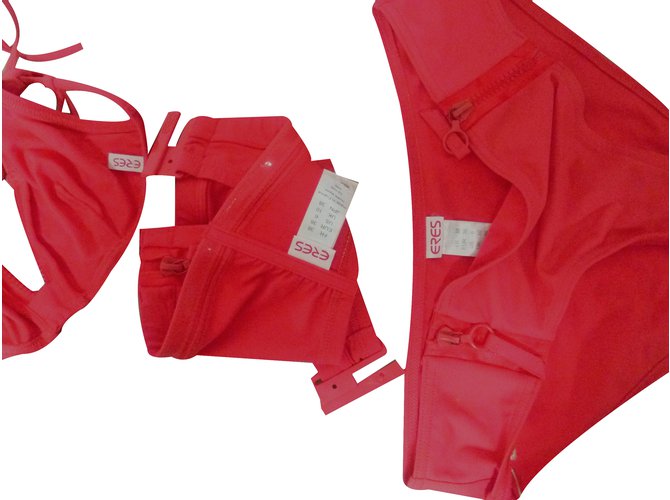Eres Maillot de bain 3 pièces Erès rouge glossy Polyamide ref.34749