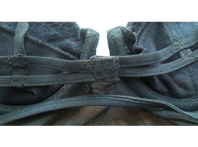 Bustier La Perla negro sin tirantes 85A - vista 4