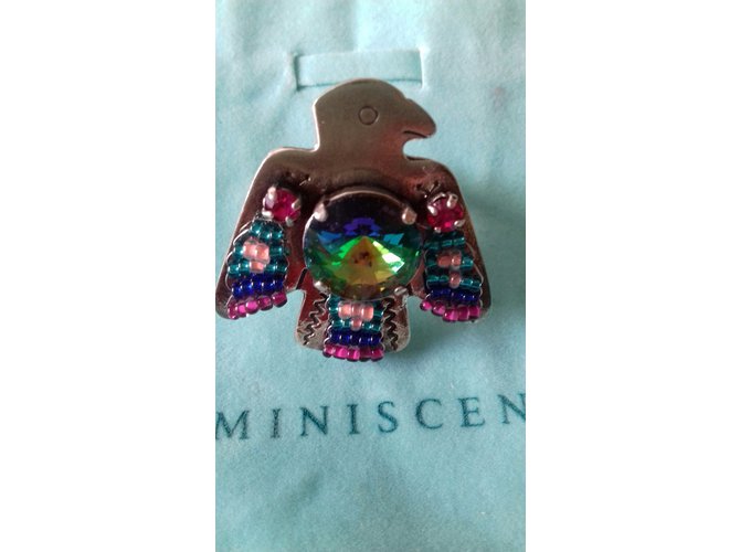 Anello Reminiscence Colomba Argento e Strass - vista 2