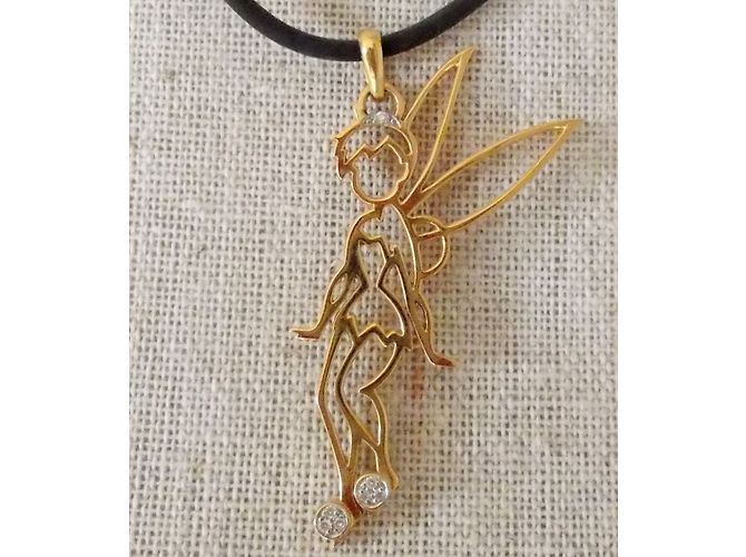 Victoria Couture collana pendente D'oro - vista 3