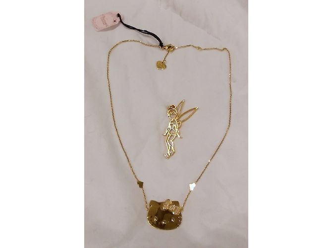Victoria Couture collana pendente D'oro - vista 8