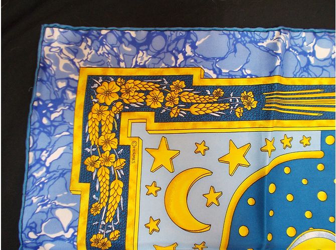 Hermès Carpe diem Blanco Azul Amarillo - vista 10