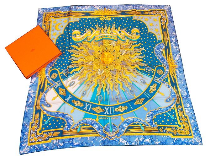 Hermès Carpe diem Blanco Azul Amarillo - vista 2