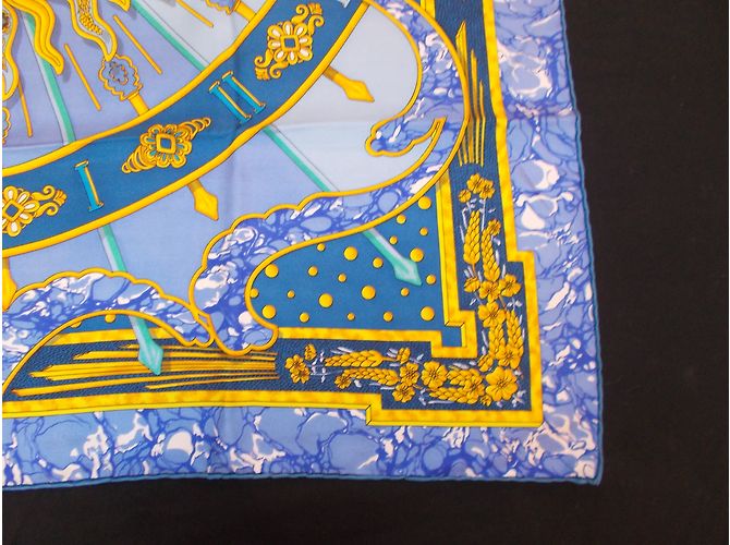Hermès Carpe diem Blanco Azul Amarillo - vista 4