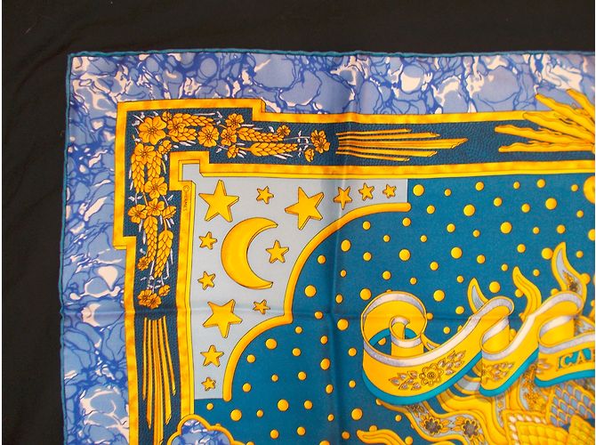Hermès Carpe diem Blanco Azul Amarillo - vista 7