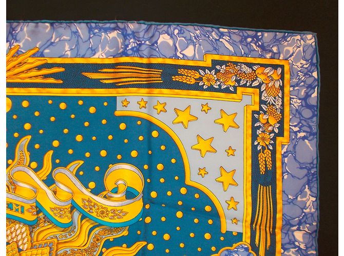 Hermès Carpe diem Blanco Azul Amarillo - vista 8