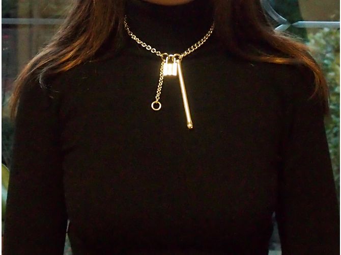 Hermès New Kelly Lock Silber - Ansicht 10