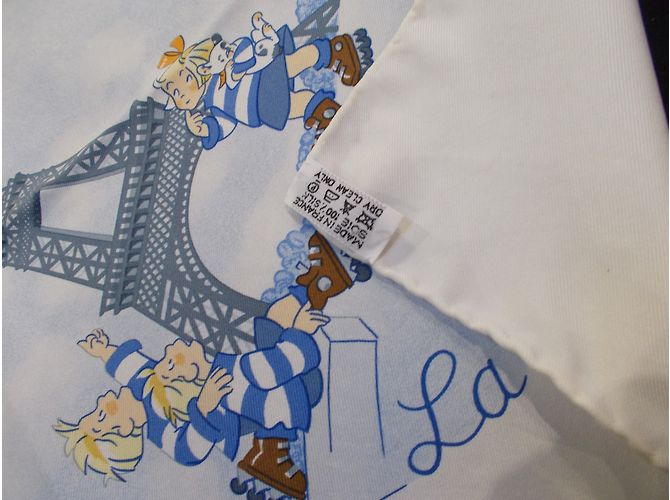 Hermès Silk scarf White - view 18