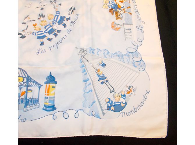 Hermès Silk scarf White - view 7