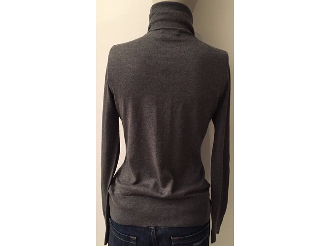 Sweat à Capuche Massimo Dutti Homme Taille S - Gris - Mélange Coton Et Cachemire