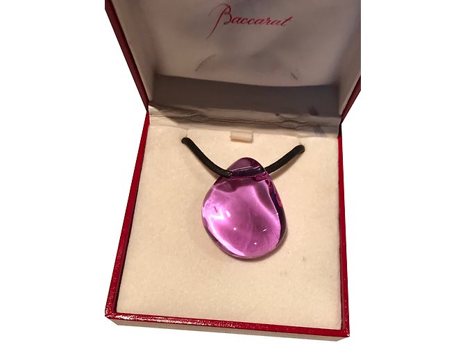 Baccarat hängende Halskette - Ansicht 2