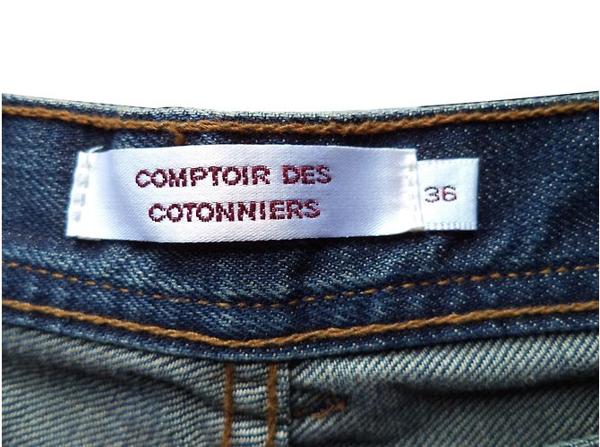 Vaqueros Comptoir Des Cotonniers Jasper Flare Azules - vista 2