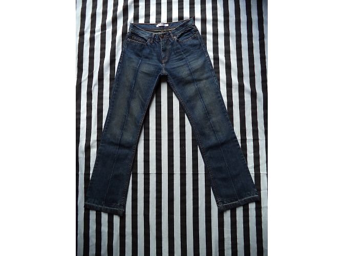 Vaqueros Comptoir Des Cotonniers Jasper Flare Azules - vista 3