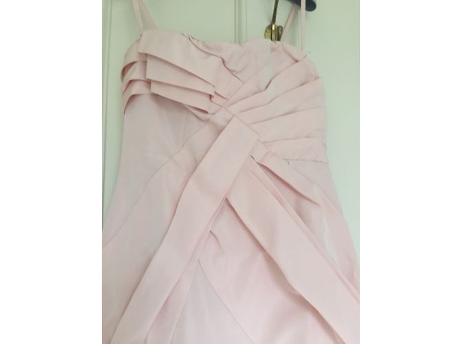 Christian Dior Rosa Trägerloses Abendkleid Pink - Ansicht 6