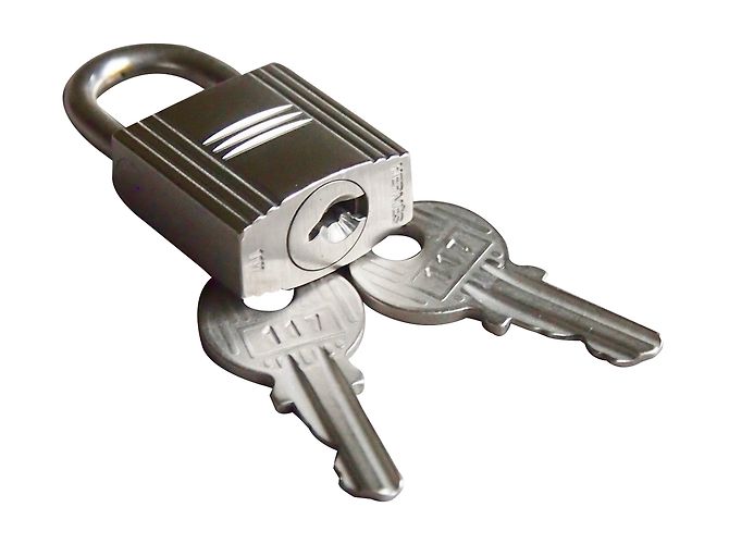 Hermès Lockpad Silvery - view 2