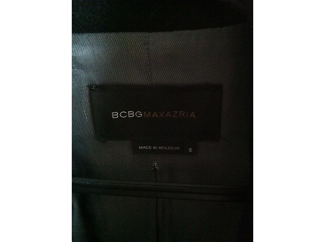 Bcbg Max Azria Cappotto petto nero foderato - vista 7