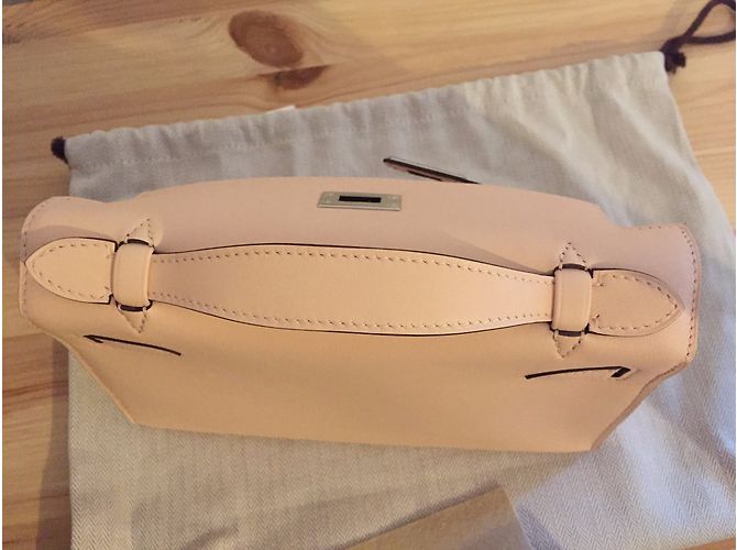 Hermès Pochette Kelly Mini Rosa - vista 9