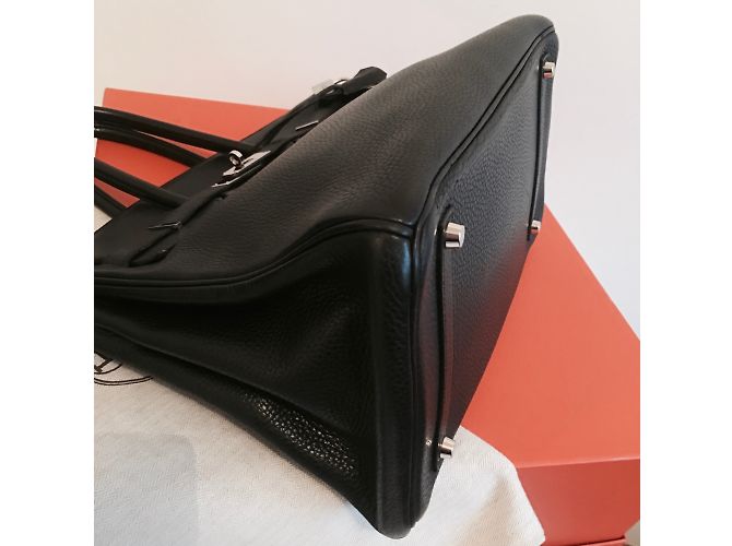 Kelly Hermès Birkin Togo 35 Schwarz - Ansicht 11