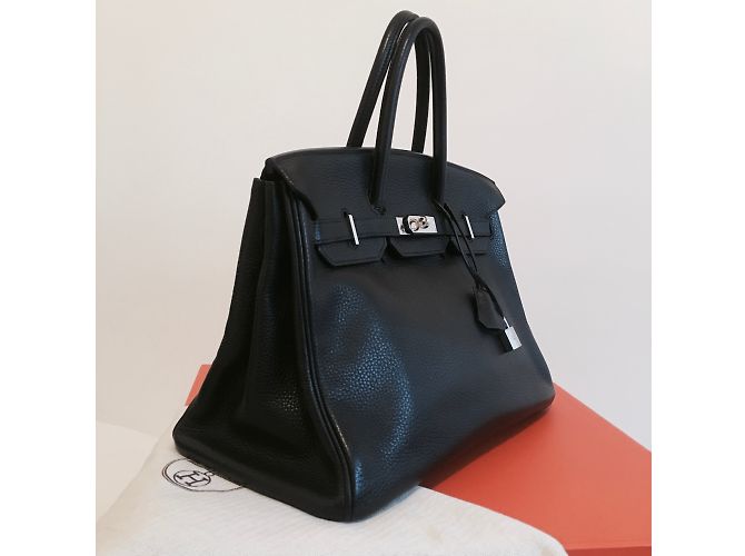 Kelly Hermès Birkin Togo 35 Schwarz - Ansicht 4