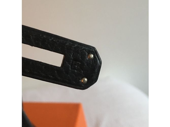 Kelly Hermès Birkin Togo 35 Schwarz - Ansicht 9