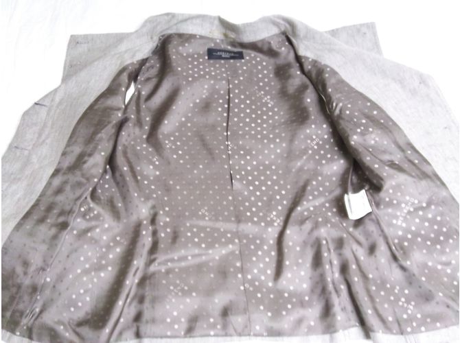 Weekend Max Mara Leinenjacke Beige Größe 40 - Ansicht 5