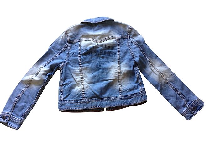 Veste en jean Levi's bleu garçon 8 ans - vue 2