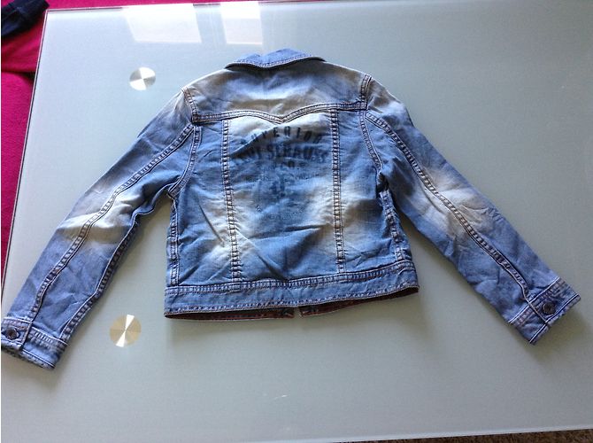 Veste en jean Levi's bleu garçon 8 ans - vue 4