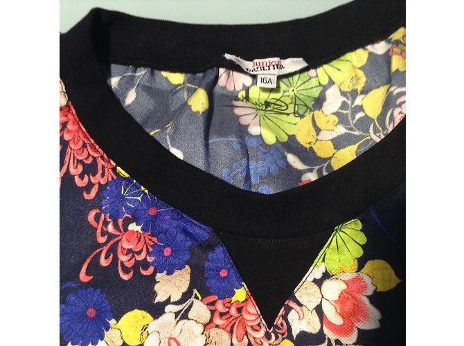 Jean Paul Gaultier Bluse mit Blumenmuster Satin-Effekt - Ansicht 5