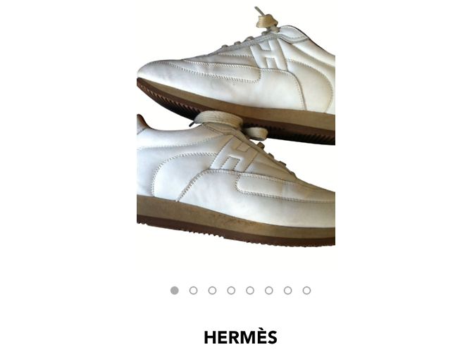 Hermès Turnschuhe Weiß - Ansicht 8