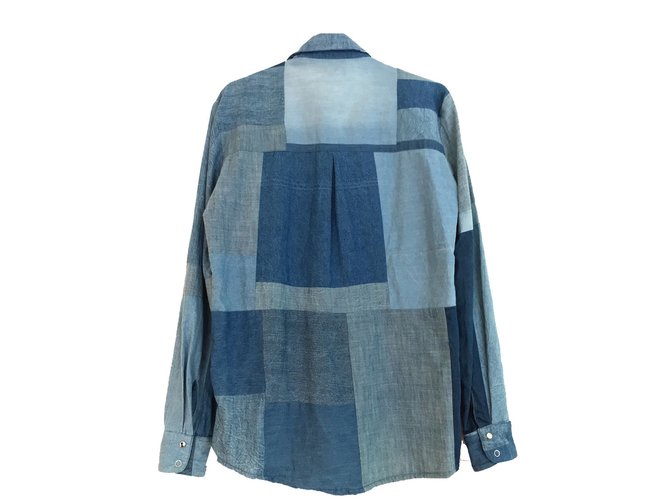 Laurence Dolige Camisa Azul - vista 2