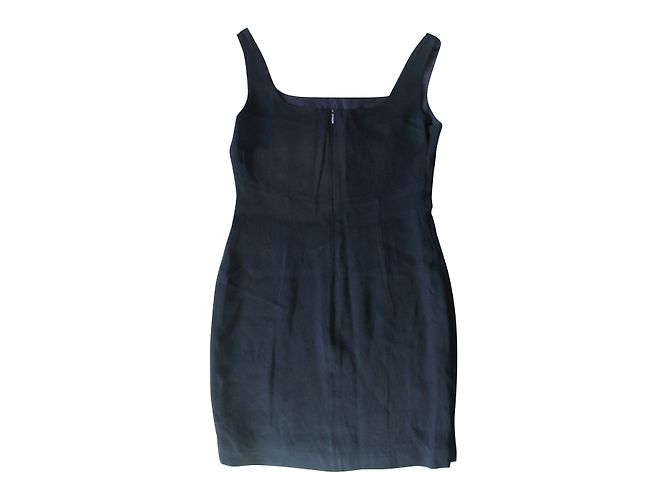 Vestido Max Mara Negro de Acetato - vista 2