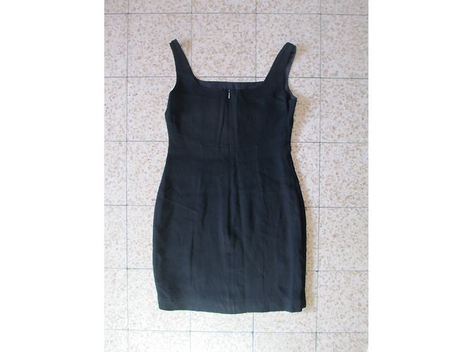 Vestido Max Mara Negro de Acetato - vista 4
