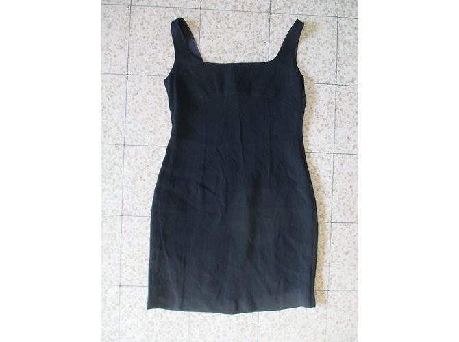 Vestido Max Mara Negro de Acetato - vista 8