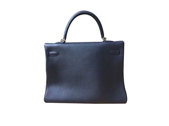 Kelly Hermès Bolso Azul - vista 2