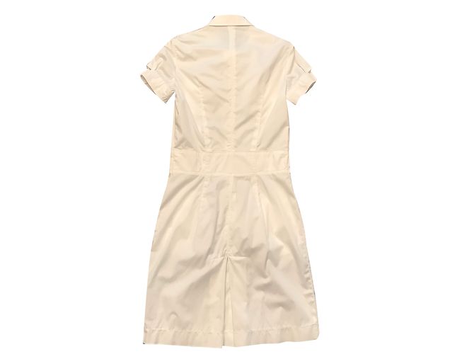 Autre Marque Vestido de algodón blanco WHO * S WHO - vista 2