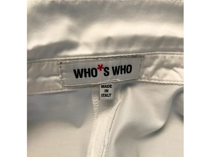 Autre Marque Vestido de algodón blanco WHO * S WHO - vista 6