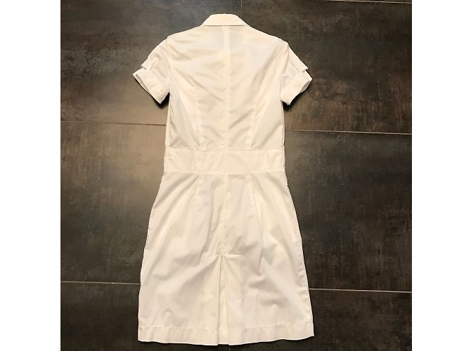 Autre Marque Vestido de algodón blanco WHO * S WHO - vista 9