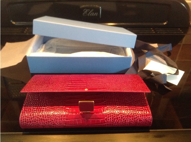 Smythson 10x6x1.5 polegadas aproximadamente Rosa Vermelho - vista 5