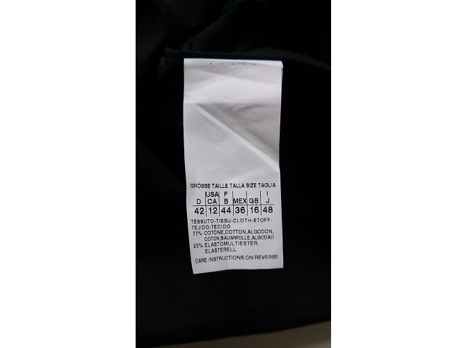 Giacca Marella in cotone nera Nero - vista 6