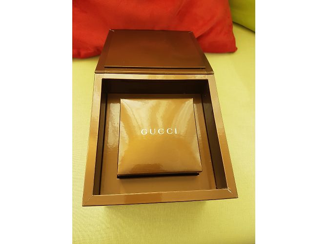 Gucci Uhr aus Stahl mit schwarzem Rundzifferblatt - Ansicht 5