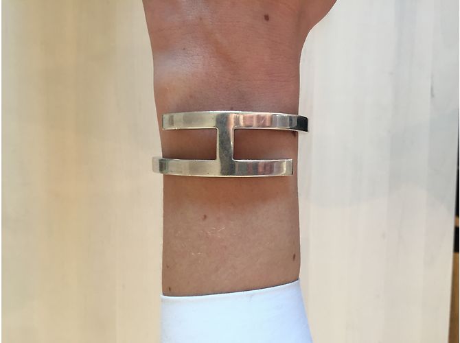 Hermès Pulseira Prata - vista 3