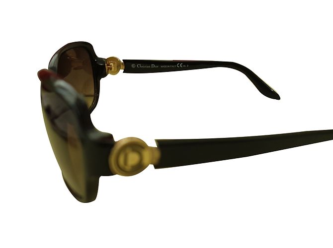 Gafas de sol Christian Dior negras Negro - vista 2