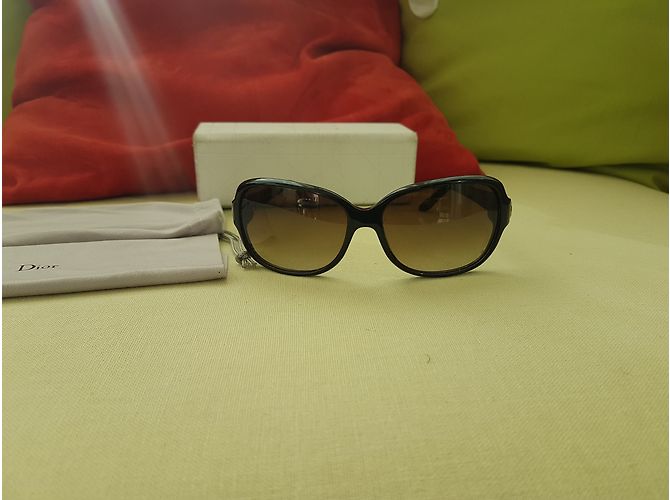 Gafas de sol Christian Dior negras Negro - vista 3