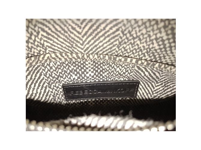 Borsa Rebecca Minkoff Mac Mini in pelle nera Nero - vista 5