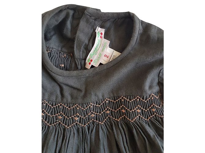 Bonpoint Bluse Grau Viscose 2 Jahre - Ansicht 2