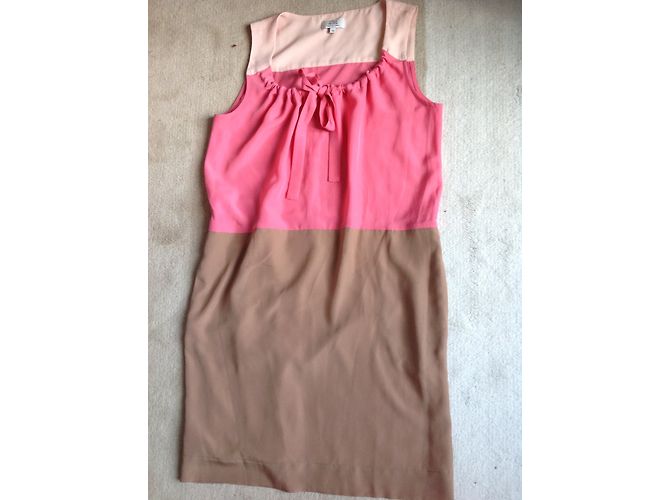 Gerard Darel Sommerkleid beige Polyester S - Ansicht 3