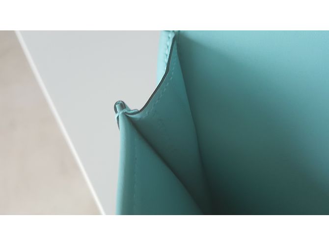 Hermès HERMES JIGE POUCH Blu - vista 6